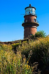 Gay Head (Aquinnah) lighthouse on Martha's Vineyard Island in Ne